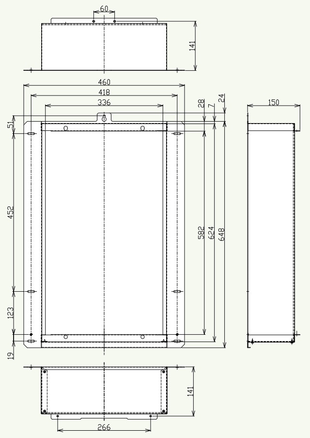 リンナイ 【UX-U030-U】 扉内設置用取付BOX Rinnai